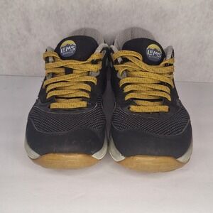 Lems Trailhead Women 8.5 Onyx Minimalist Hiking Trail Running Shoes Black Grey